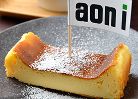 aoni coffeeのオリジナルB(ベイクド)チーズケーキ